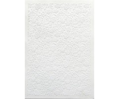 Dekoratiivpaber Galeria Papieru Samet A4, 10 lehte, 250g/m² - Roses White